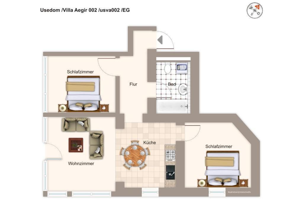 Villa Aegir Villa Aegir 002 Heringsdorf  Bagian luar foto